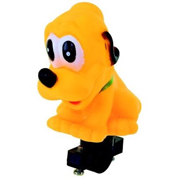 Клаксон M-Wave резина/пластик детский желтый "собачка "Плуто", 5-200155