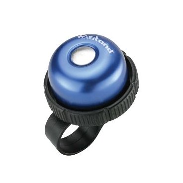 Фото Звонок OSTAND алюминий/пластик CD-605 мини корпус D=36мм сине-черный, 6-605