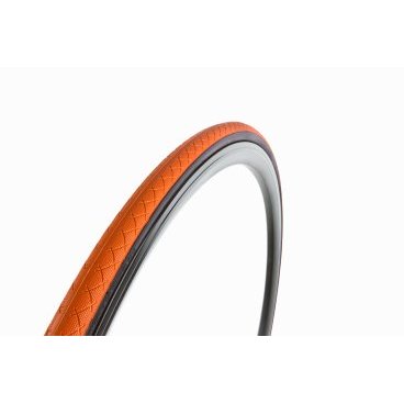 Фото Покрышка для велосипеда VITTORIA 700x23С слик клинчер оранжевая 11-723