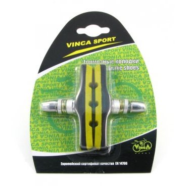 Тормозные колодки для велосипеда Vinca (пара)  (70мм) EN14766/SGS/REACH, VB 970