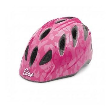 Велошлем детский Giro ME2 pink leopard
