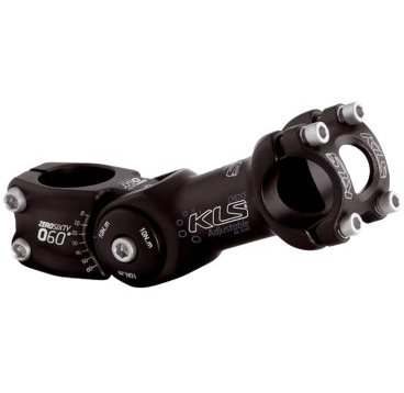 Вынос велосипедный KELLYS KLS CROSS, регулируемый, Stem KLS CROSS 125mm, Oversize 31,8mm, black