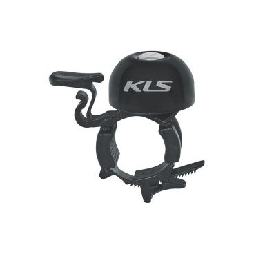Звонок велосипедный KELLYS Bang 30, на руль 32мм, быстросъёмный, чёрный, Bicycle bell KLS BANG 30 black (OEM packaging)