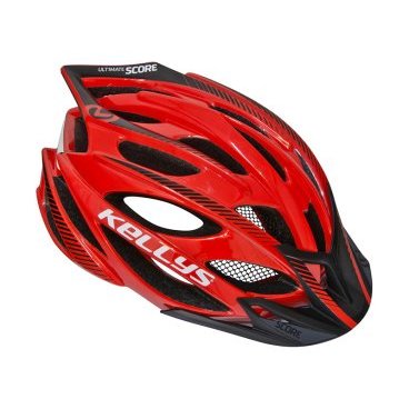 Велошлем KELLYS SCORE, красный/черный, Helmet SCORE
