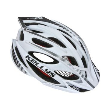 Велошлем KELLYS SCORE, белый/черный, Helmet SCORE