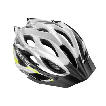 Велошлем KELLY'S DYNAMIC, бело-зелёный, Helmet Dynamic