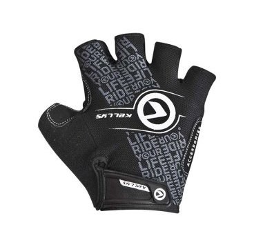 Велоперчатки KELLYS COMFORT, чёрный/белый, Gloves COMFORT NEW black-white L
