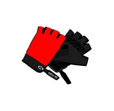 Фото Велоперчатки женские KELLYS SUNNY short, красные, Gloves SUNNY short, Red, XL