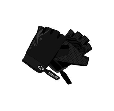 Велоперчатки KELLYS SUNNY short, чёрные, Gloves SUNNY short, Black, XL