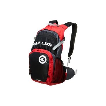 Велосипедный рюкзак KELLYS INVADER, объём 25л, цвет чёрный/красный, Rucksack INVADER, black-red 25L