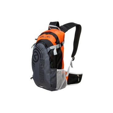 Фото Велосипедный рюкзак KELLYS HUNTER, объём 15л, цвет серый/оранжевый, Rucksack KELLYS HUNTER grey-oran