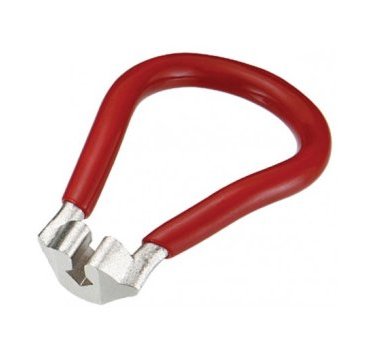 Ключ спицевой Ice Toolz, 3,45 мм/80 ga, 14/15G (0.136"), красный, 08C3