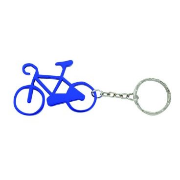 Фото Брелок VENTURA для ключей "велосипед" алюм. цвета в ассорт. УПАКОВКА 12 ШТУК НА БЛИСТЕРЕ, 5-719910
