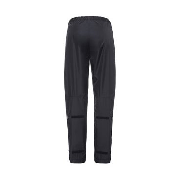 Велобрюки VAUDE Wo Fluid Full-Zip Pants 010, черный, 40, женские, 1263
