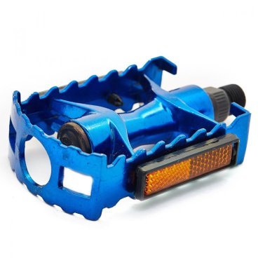Педали Vinca Sport алюминиевые синие, платформа 95*65мм - 9/16'', VP 04А blue