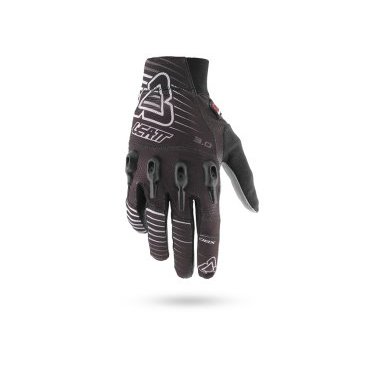 Фото Велоперчатки Leatt DBX 3.0 X-Flow Glove, черно-бело-серые, 6016000163