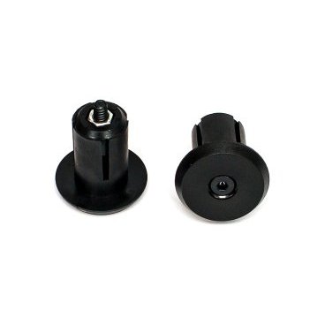 Фото Заглушки руля Colt bolt-in black, черный, plastic bar end with bolt