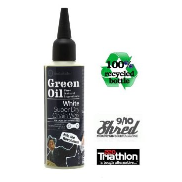 Фото Смазка Green Oil White Chain Wax,  для цепи, экологичная, 100 мл, GO-WHO1