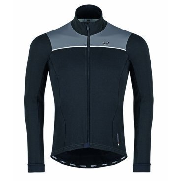 Велокуртка GSG Tourmalet Light Winter Jacket, черно-серый, 10088-02