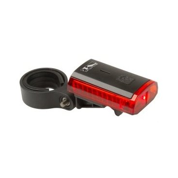 Фото Велосипедный фонарь M-WAVE Atlas K11 задний, с USB-зарядкой, красный, 5-220558