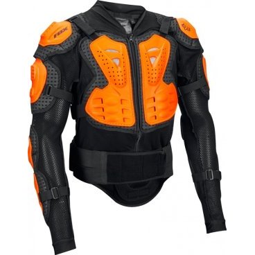 Защита панцирь Fox Titan Sport Jacket, черно-оранжевый 2018