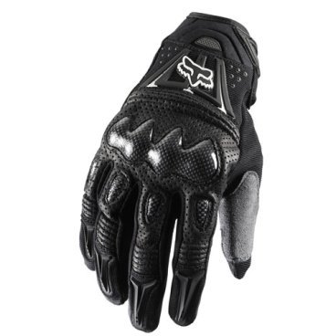 Велоперчатки Fox Bomber Glove, черные, 2019, 03009-001-XL