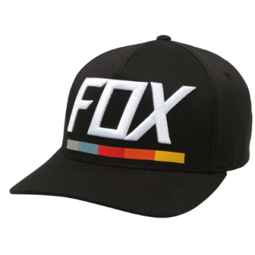 Фото Бейсболка Fox Draftr Flexfit Hat, черный, 2018, 21107-001