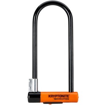 Фото Велосипедный замок Kryptonite U-locks Evolution LS, U-lock, на ключ, 102 х 292 мм, 720018002147