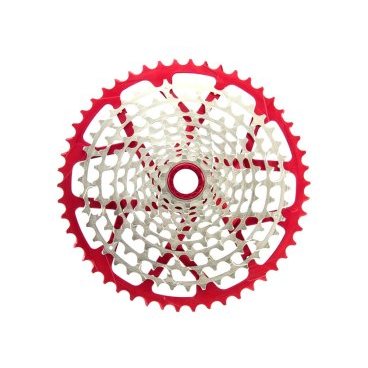 Фото Кассета для велосипеда, Garbaruk  XD 4820011105022, 11скоростей, 10-50T, цвет красный.
