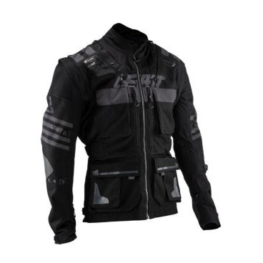 Велокуртка Leatt GPX 5.5 Enduro Jacket, черный 2019, 5019001102