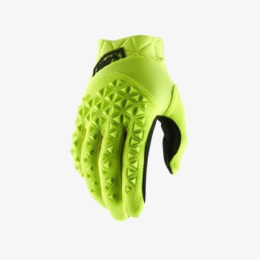 Фото Велоперчатки 100% Airmatic Glove, желто-черный, 2018, 10012-014-12