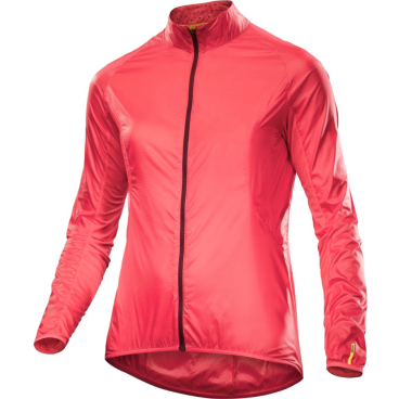 Куртка велосипедная MAVIC Sequence Windstop, женская, бордовая, 2018, 398117
