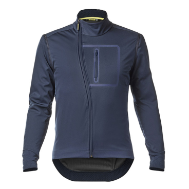 Фото Куртка велосипедная MAVIC KSYRIUM ELITE CONVERTIBLE (трансформер), темно-синяя, 2019, 404569