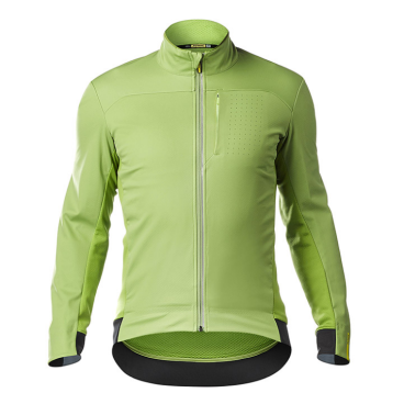 Куртка велосипедная MAVIC Essential Softshell, зелёная, 2019, C11728