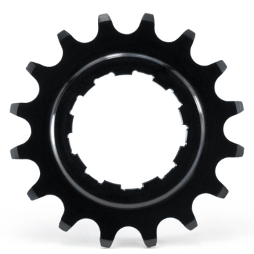 Звезда задняя велосипедная Garbaruk single speed, 16T, алюминий, черный, 4820000011617