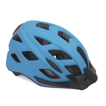 Велошлем AUTHOR PULSE LED X8, матовый голубой, 8-9001654