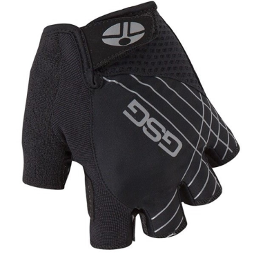 Велоперчатки GSG Lycra Gloves, черные, 2019, 12180-01-XS