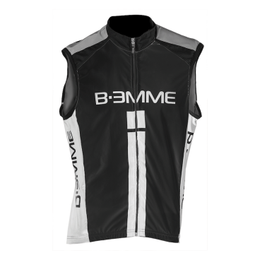 Веложилет Biemme Alpe d'Huez, черный/белый 2019, A32I2012M