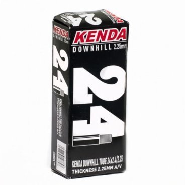 Фото Велокамера KENDA 24''x2.40-2.75, Downhill, стенка 2,25 мм, a/v, 512684
