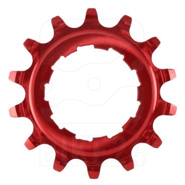 Фото Звезда велосипедная Garbaruk, задняя, single speed, 14T, Red, 4820000011426