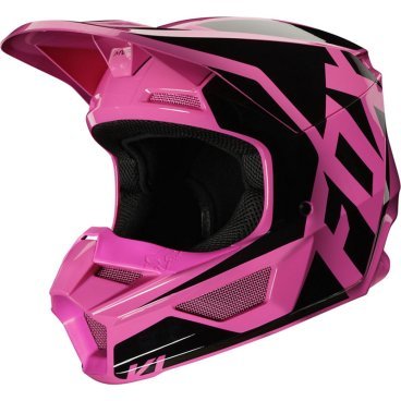 Фото Велошлем подростковый Fox V1 Prix Youth Helmet, Pink, 25478-170