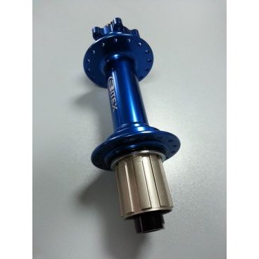 Фото Велосипедная втулка для фэтбайка Bitex, задняя, под кассету, синий, FB-MTR12-190Blue_ShimST