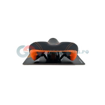 Седло SDG Bel-Air RL Steel, черно-оранжевый, 00083DS