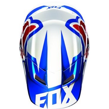 Козырек к велошлему Fox V1 Race Helmet Visor, Blue, 15855-002-2XS/S