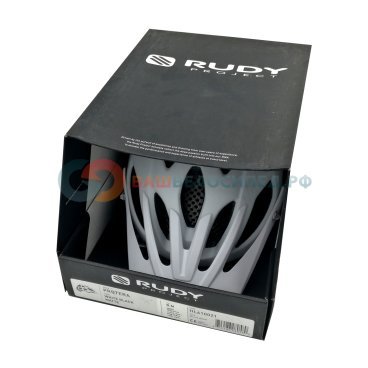 Велошлем Rudy Project PROTERA WHITE/BLACK Matt, HL610022