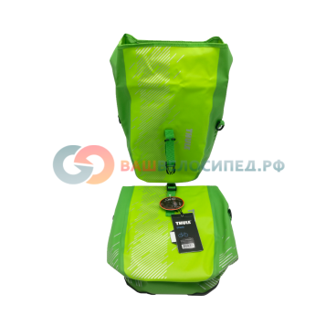 Фото Набор велосипедных сумок Thule Pack´n Pedal Shield Pannier, размер S, салатовый (2 шт.), 100067
