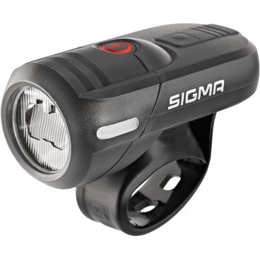 Фара велосипедная передняя SIGMA SPORT AURA 45 USB, эффективность 45 люкс, зарядка через USB, 17450