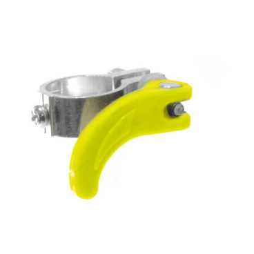 Зажим-эксцентрик рулевой трубы для детского самоката 25.4 мм, желтый
