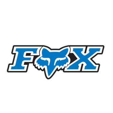Фото Наклейка на велосипед Fox Corporate, 3", Blue, 14904-002-OS