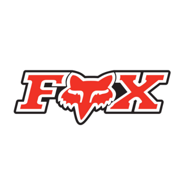 Наклейка на велосипед Fox Corporate, 3", Red, 14904-003-OS